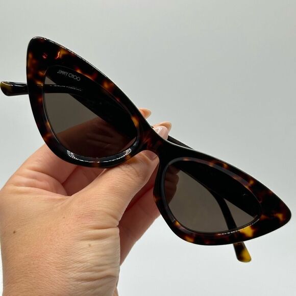 NEW JIMMY Sunglasses CHOO ADDY/S 0086 70 Havana/Brown Women NEW